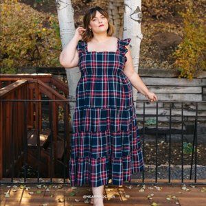 NWT Large Hill House Ellie Tartan Nap Dress